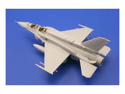  F-16I SUFA S. A. 1/72 - Hasegawa - blaszki - zdjęcie 5