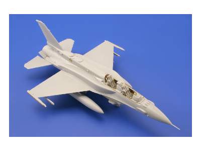  F-16I SUFA S. A. 1/72 - Hasegawa - blaszki - zdjęcie 7