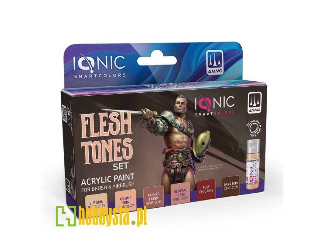 Ionic-0505 Flesh Tones Set - zdjęcie 1 Ionic-0505 Flesh Tones Set - zdjęcie 1