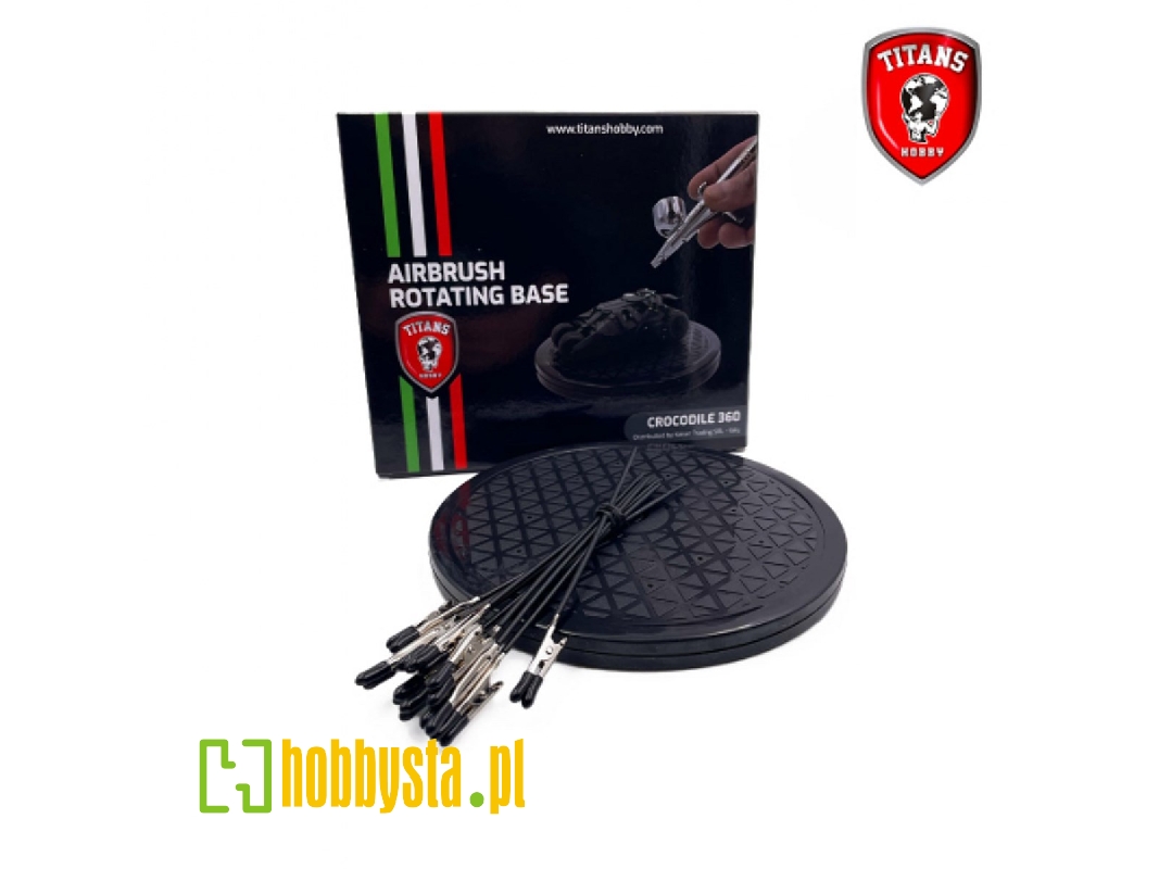 Crocodile 360 Paint Holder With 10 Clips - zdjęcie 1