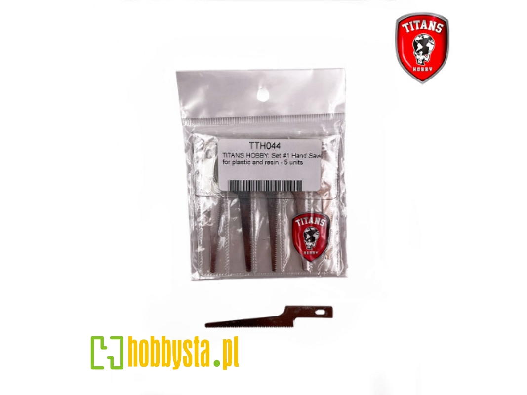 Set #1 Hand Saw For Plastic And Resin (5 Pcs) - zdjęcie 1