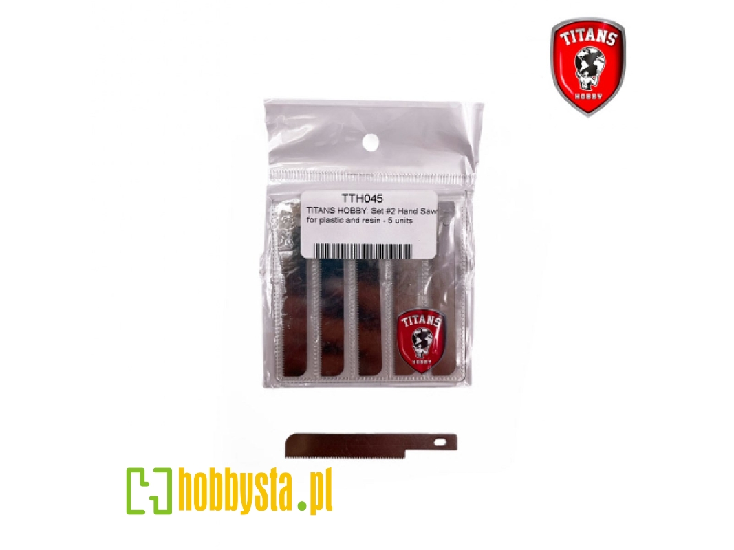 Set #2 Hand Saw For Plastic And Resin (5 Pcs) - zdjęcie 1