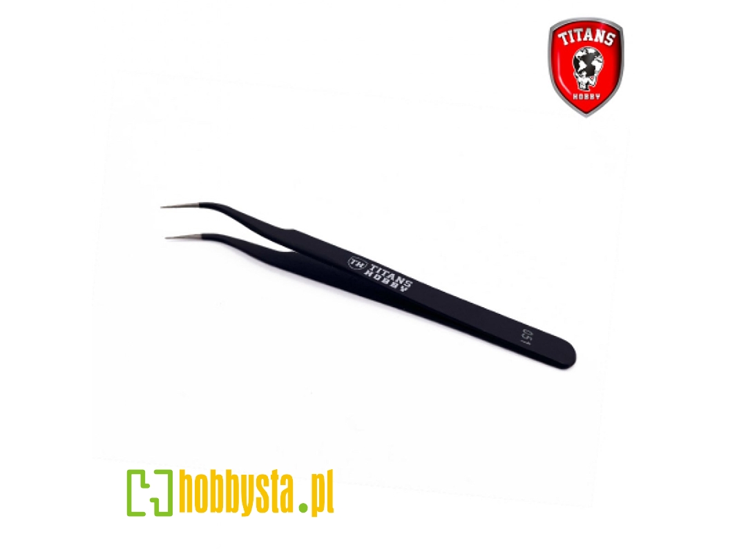 Precision Tweezer Type 3 With Narrow Curved Tips - zdjęcie 1