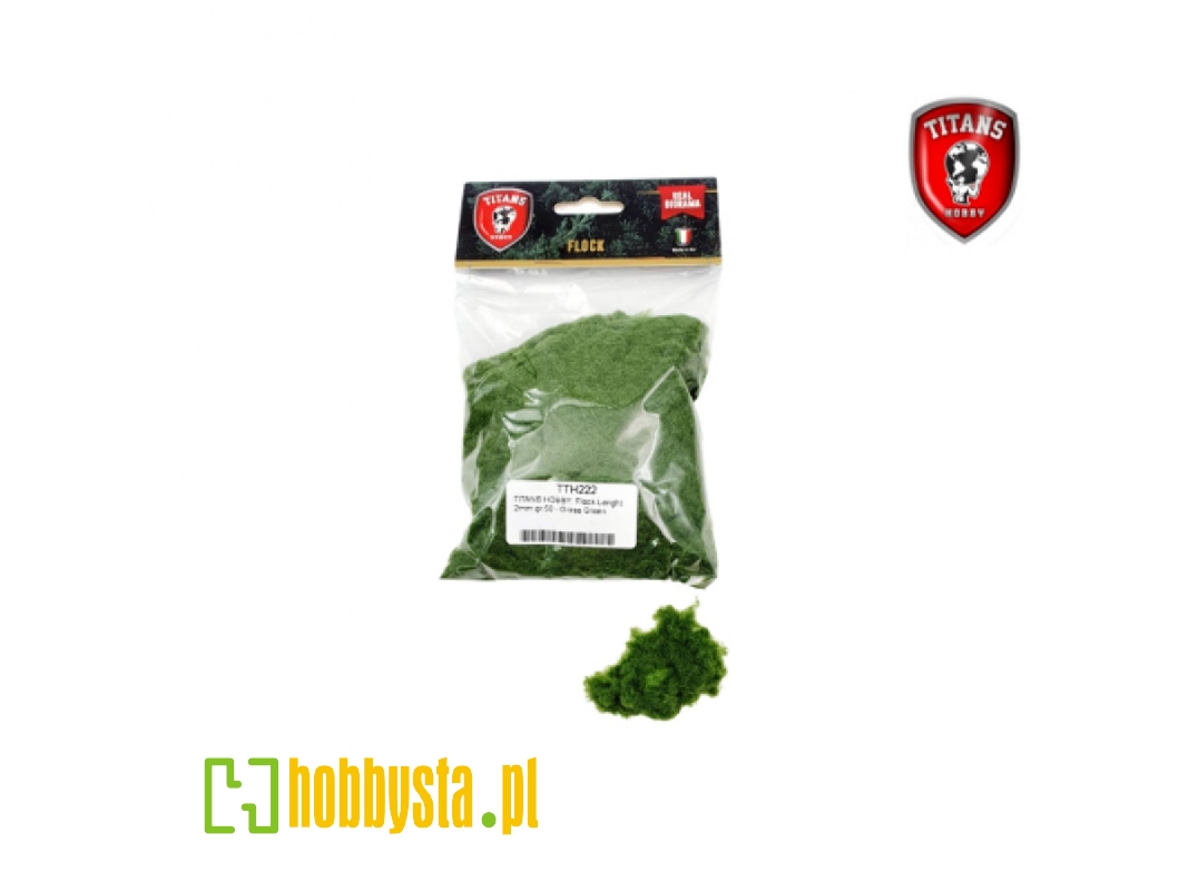 Flock Grass Green 2 Mm - zdjęcie 1 Flock Grass Green 2 Mm - zdjęcie 1