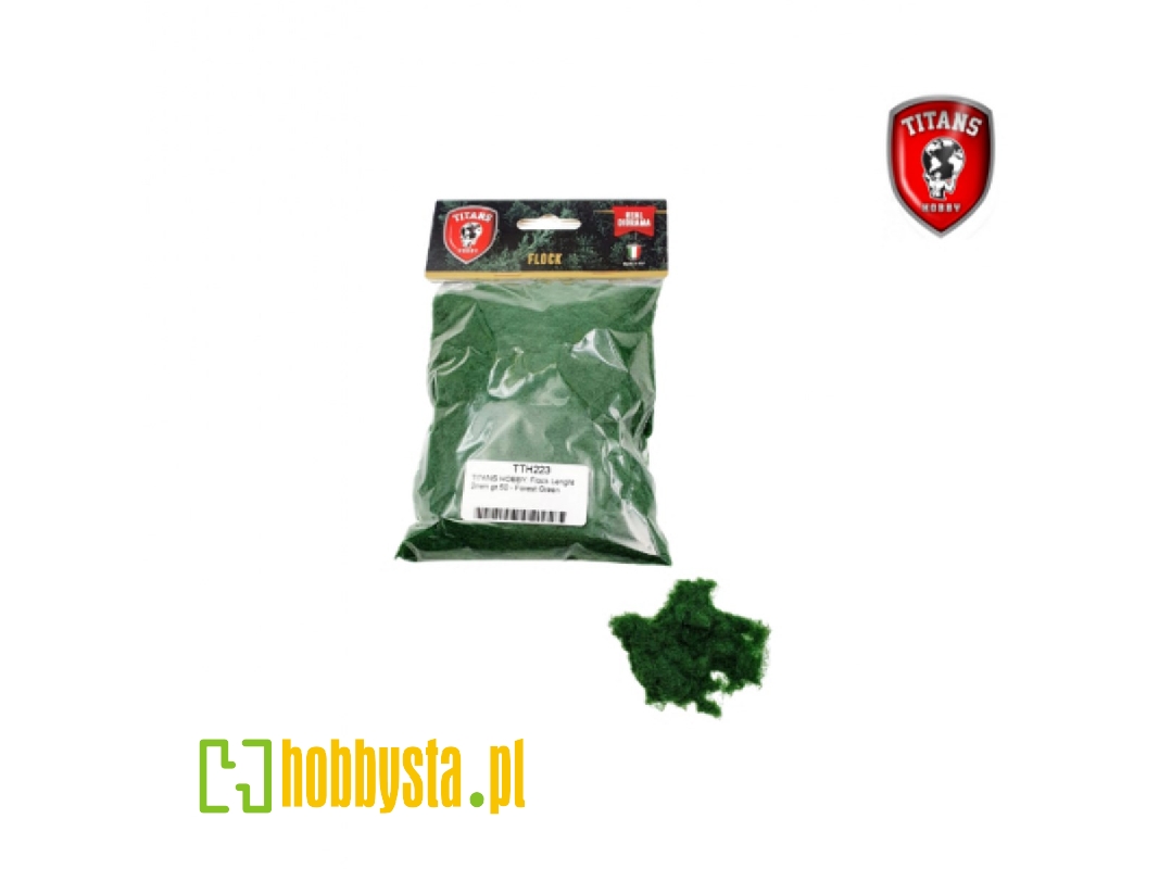 Flock Forest Green 2 Mm - zdjęcie 1 Flock Forest Green 2 Mm - zdjęcie 1