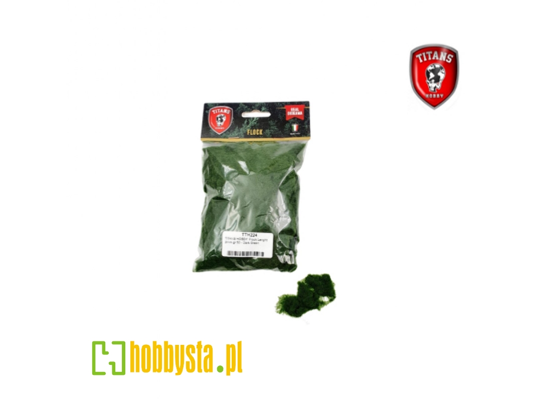 Flock Dark Green 2 Mm - zdjęcie 1 Flock Dark Green 2 Mm - zdjęcie 1