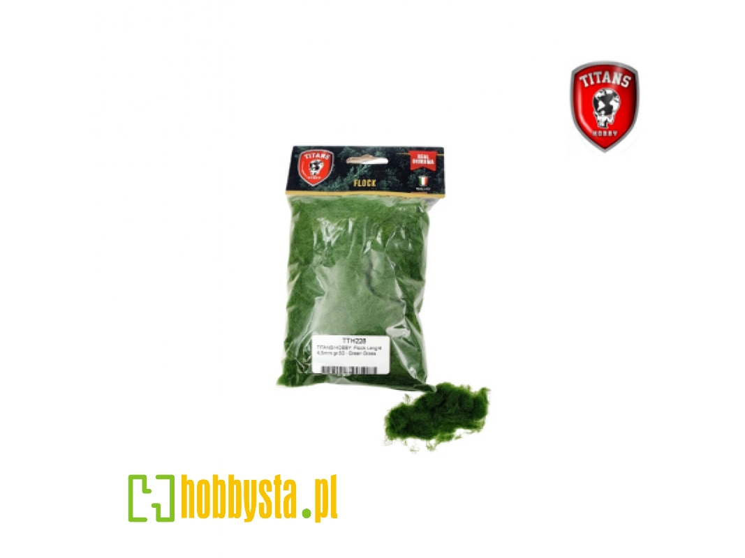 Flock Grass Green 4,5 Mm - zdjęcie 1 Flock Grass Green 4,5 Mm - zdjęcie 1