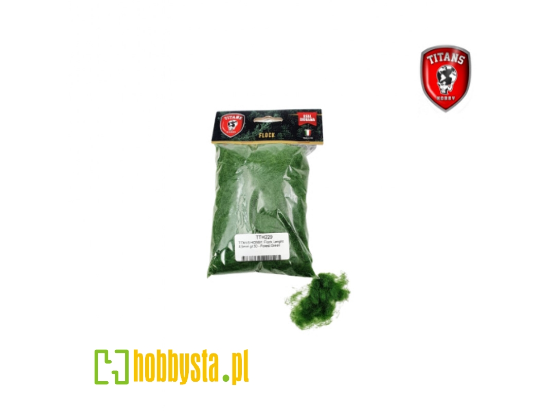 Flock Forest Green 4,5 Mm - zdjęcie 1 Flock Forest Green 4,5 Mm - zdjęcie 1