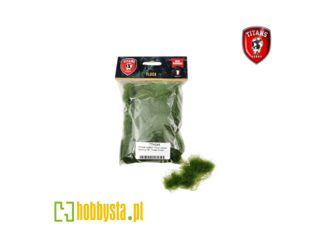 Flock Forest Green 12 Mm - zdjęcie 1 Flock Forest Green 12 Mm - zdjęcie 1