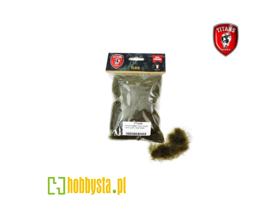 Flock Olive Green 12 Mm - zdjęcie 1 Flock Olive Green 12 Mm - zdjęcie 1