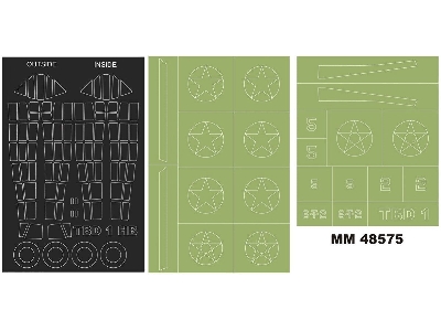 Douglas Tbd-1 Devastator - Maxi Paint Mask Set (For Hobby Boss Kit) - zdjęcie 1