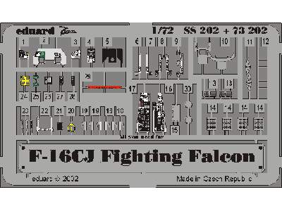  F-16CJ 1/72 - Hasegawa - blaszki - zdjęcie 4