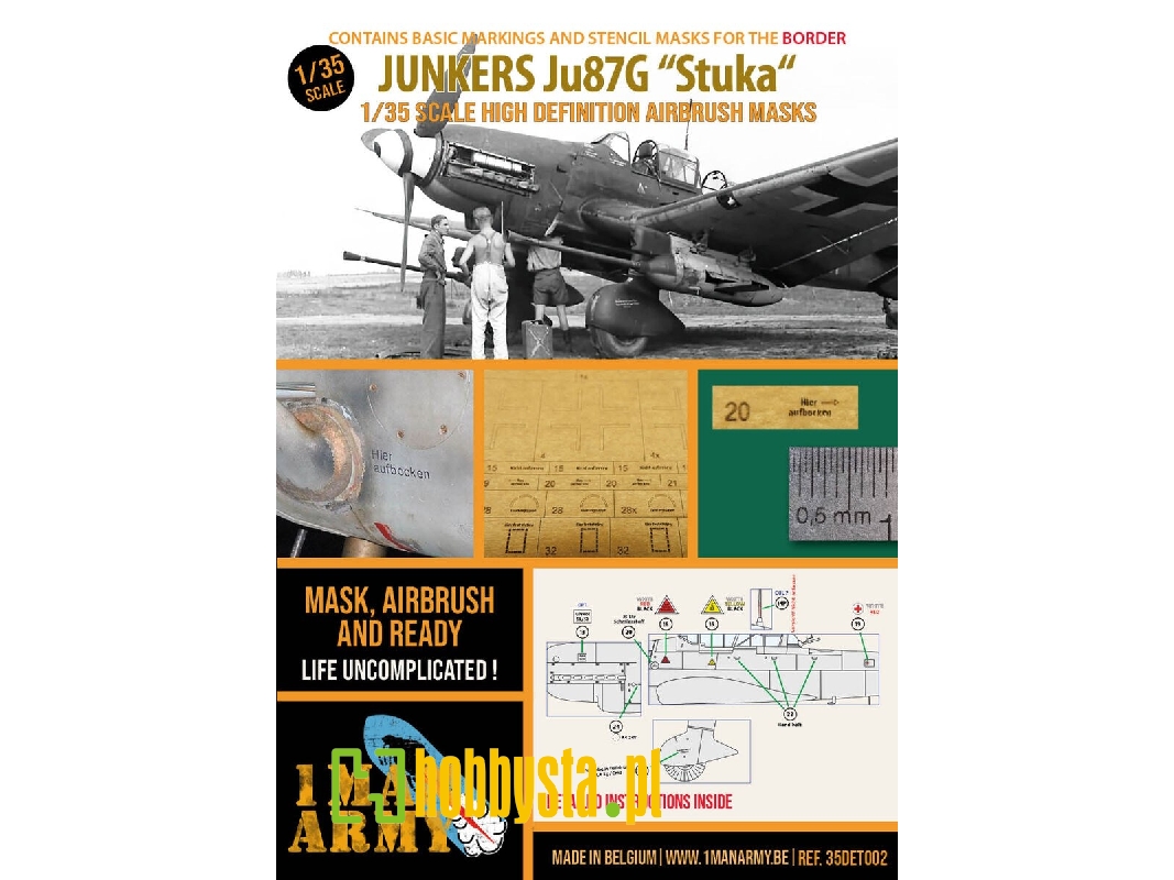 Junkers Ju-87 G (For Border Kits) - zdjęcie 1 Junkers Ju-87 G (For Border Kits) - zdjęcie 1