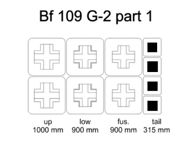 Bf 109 G-2 Mask Part 1 - zdjęcie 1