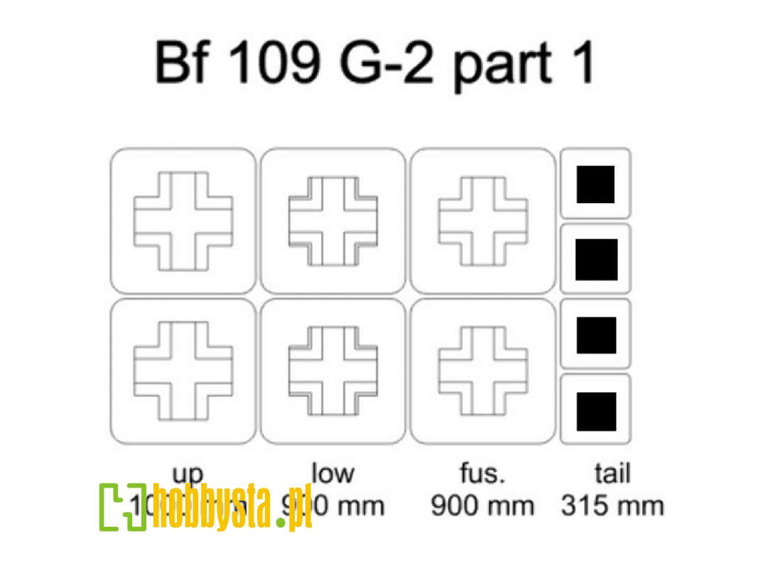 Bf 109 G-2 Mask Part 1 - zdjęcie 1 Bf 109 G-2 Mask Part 1 - zdjęcie 1