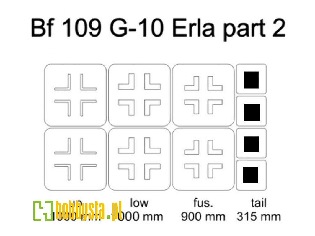 Bf 109 G-10 Erla Mask Part 2 - zdjęcie 1 Bf 109 G-10 Erla Mask Part 2 - zdjęcie 1