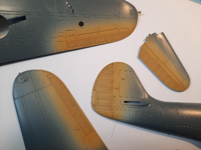 P-39/P-400 Masks For Control Surfaces (For Eduard) - zdjęcie 5
