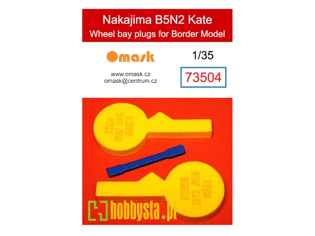 Nakajima B5n2 Kate - Wheel Bay Plugs (For Border Model Kits) - zdjęcie 1 Nakajima B5n2 Kate - Wheel Bay Plugs (For Border Model Kits) - zdjęcie 1