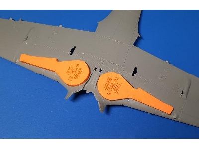 Focke Wulf Fw-190 A-8 - Wheel Bay Plugs (For Border Model Kits) - zdjęcie 2