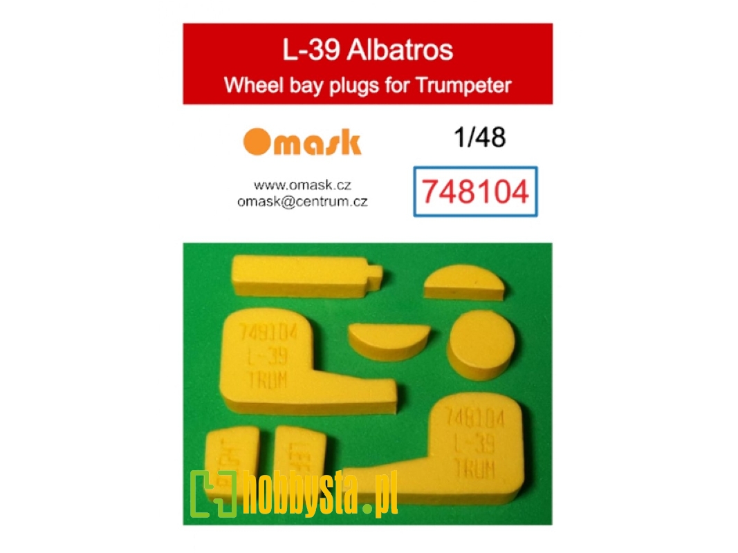 Aero L-39 Albatros - Wheel Bay Plugs (For Trumpeter Kits) - zdjęcie 1 Aero L-39 Albatros - Wheel Bay Plugs (For Trumpeter Kits) - zdjęcie 1
