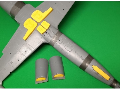 Aero L-39 Albatros - Wheel Bay Plugs (For Trumpeter Kits) - zdjęcie 2