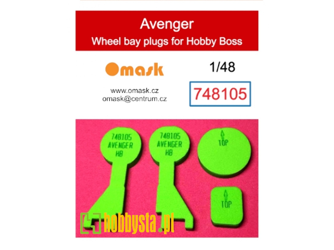 Grumman Avenger - Wheel Bay Plugs (For Hobby Boss Kits) - zdjęcie 1 Grumman Avenger - Wheel Bay Plugs (For Hobby Boss Kits) - zdjęcie 1