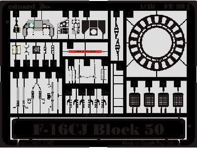  F-16CJ Block 50 1/48 - Hasegawa - blaszki - zdjęcie 5