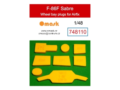 North American F-86 F Sabre - Wheel Bay Plugs (For Airfix Kits) - zdjęcie 1