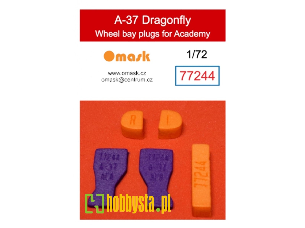 Cessna A-37 Dragonfly - Wheel Bay Plugs (For Academy Kits - zdjęcie 1 Cessna A-37 Dragonfly - Wheel Bay Plugs (For Academy Kits - zdjęcie 1