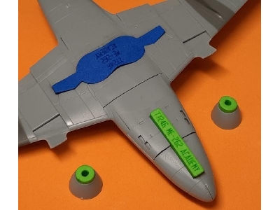 Messerschmitt Me-262 - Wheel Bay Plugs (For Academy Kits) - zdjęcie 2