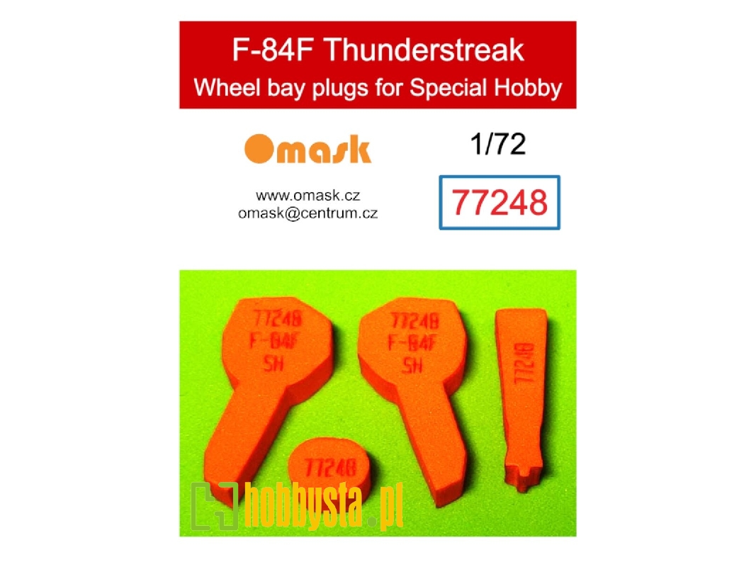 Republic F-84 F Thunderstreak - Wheel Bay Plugs (For Special Hobby Kits)) - zdjęcie 1 Republic F-84 F Thunderstreak - Wheel Bay Plugs (For Special Hobby Kits)) - zdjęcie 1