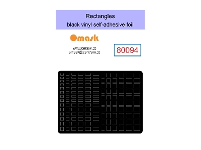 Rectangles With Rounded Corners 2-5 Mm (Self-adhesive Foil) - zdjęcie 1