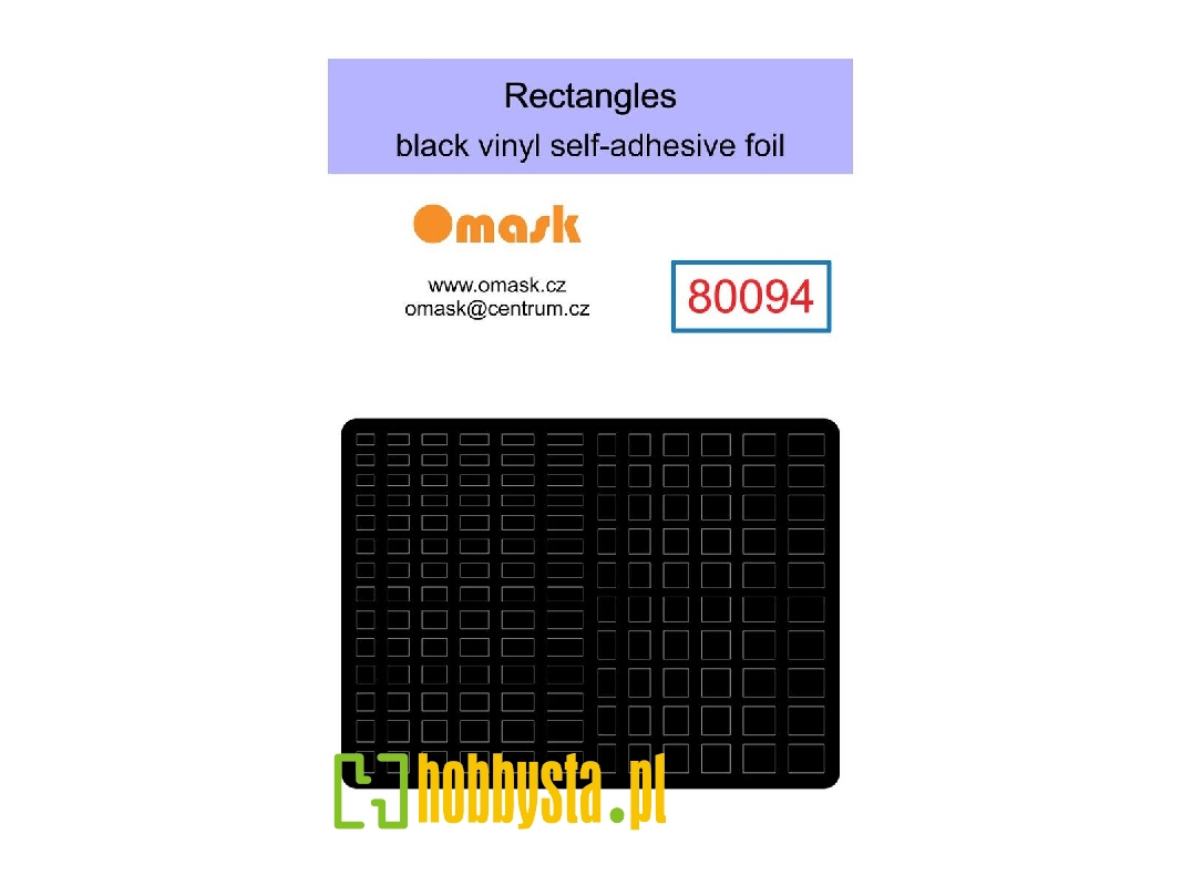 Rectangles With Rounded Corners 2-5 Mm (Self-adhesive Foil) - zdjęcie 1 Rectangles With Rounded Corners 2-5 Mm (Self-adhesive Foil) - zdjęcie 1