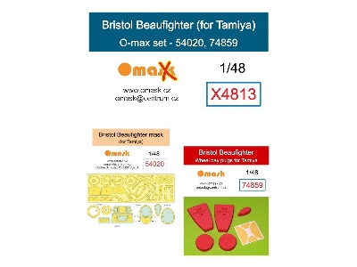 Bristol Beaufighter - O-max Set (For Tamiya Kits) - zdjęcie 1