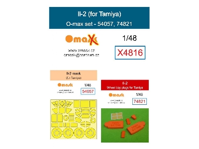 Ilyuschin Il-2 - O-max Set (For Tamiya Kits) - zdjęcie 1