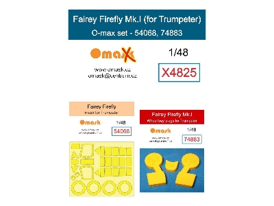 Fairey Firefly Mk.I - O-max Set (For Trumpeter Kits) - zdjęcie 1