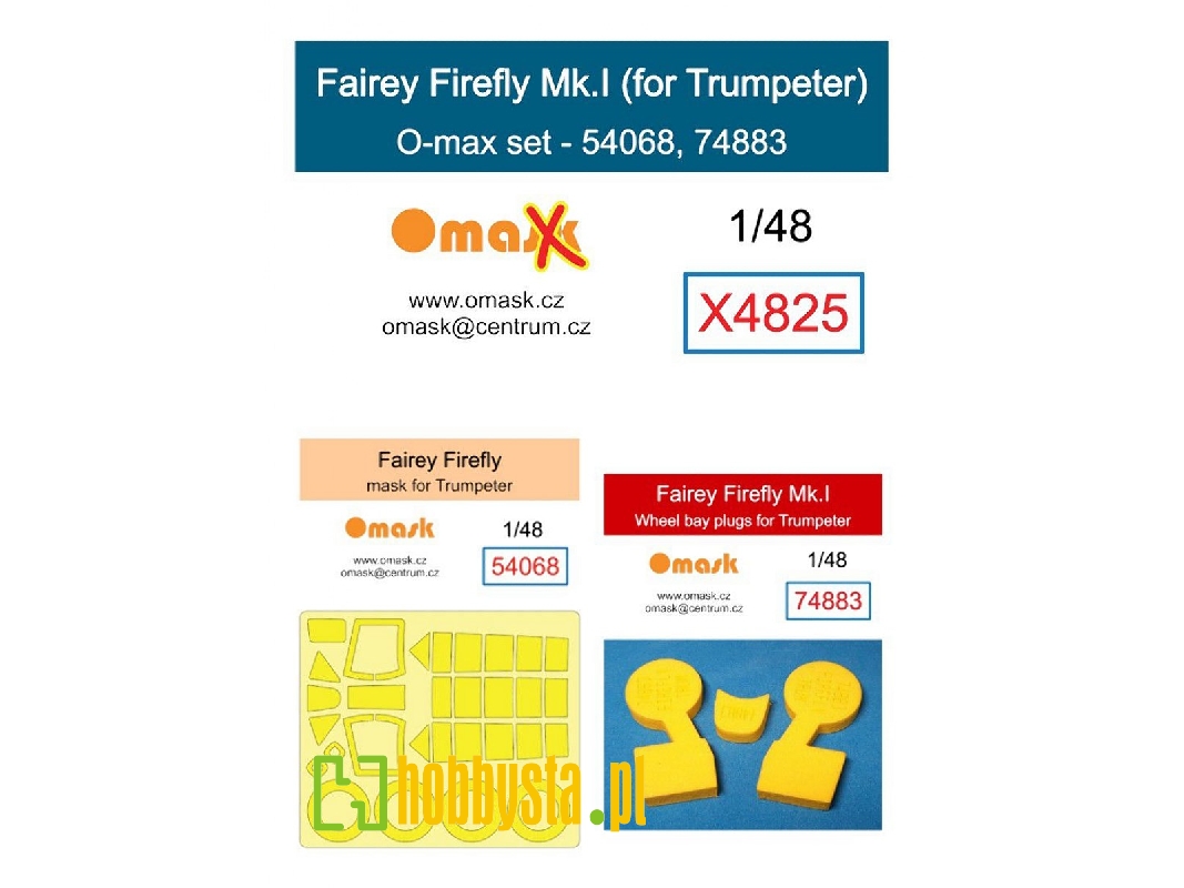 Fairey Firefly Mk.I - O-max Set (For Trumpeter Kits) - zdjęcie 1 Fairey Firefly Mk.I - O-max Set (For Trumpeter Kits) - zdjęcie 1