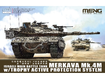 Israeli Main Battle Tank Merkava Mk.4m W/Trophy Active Protection System - zdjęcie 1