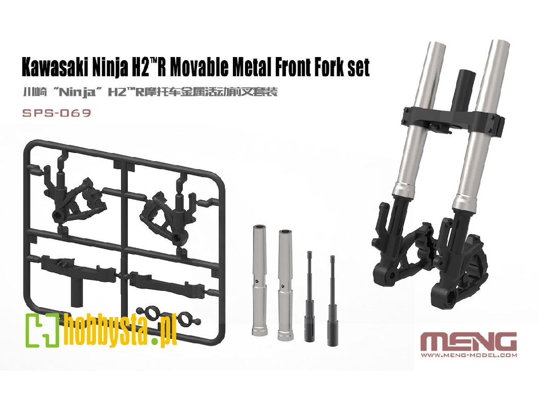 Kawasaki Ninja H2r Movable Metal Front Fork Set - zdjęcie 1