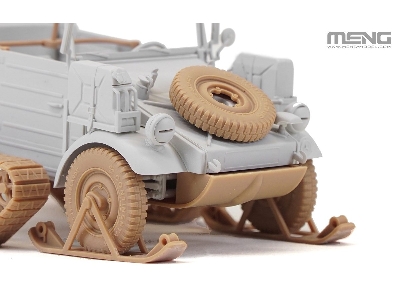 German Pkw.K1 Kübelwagen Type 155 Half-track - zdjęcie 5