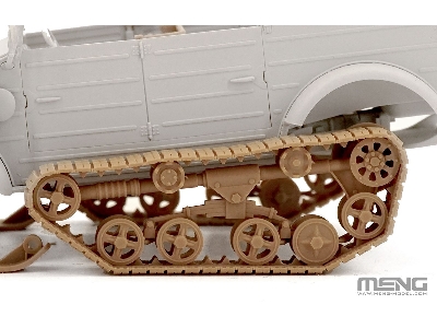 German Pkw.K1 Kübelwagen Type 155 Half-track - zdjęcie 7