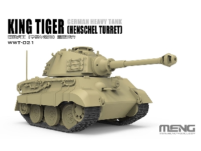 World War Toons German Heavy Tank King Tiger (Henschel Turret) - zdjęcie 2