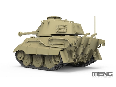 World War Toons German Heavy Tank King Tiger (Henschel Turret) - zdjęcie 3