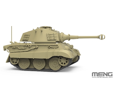 World War Toons German Heavy Tank King Tiger (Henschel Turret) - zdjęcie 5