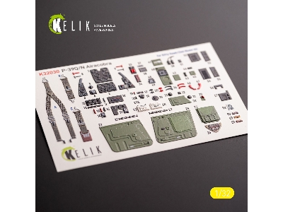 P-39q/N - Interior 3d Decals For Kitty Hawk/Zimi Models Kit - zdjęcie 2