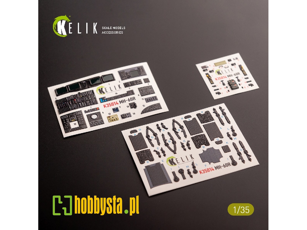Mh-60r Interior 3d Decals For Kitty Hawk Kit - zdjęcie 1 Mh-60r Interior 3d Decals For Kitty Hawk Kit - zdjęcie 1