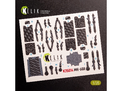 Mh-60r Interior 3d Decals For Kitty Hawk Kit - zdjęcie 4