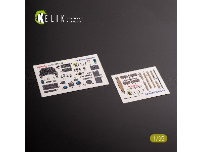 Ju-87 G1/G2 - Interior 3d Decals For Border Models Kit - zdjęcie 1