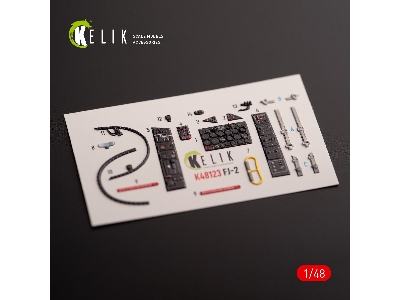 Fj-2 - Interior 3d Decals For Italeri Kit - zdjęcie 2