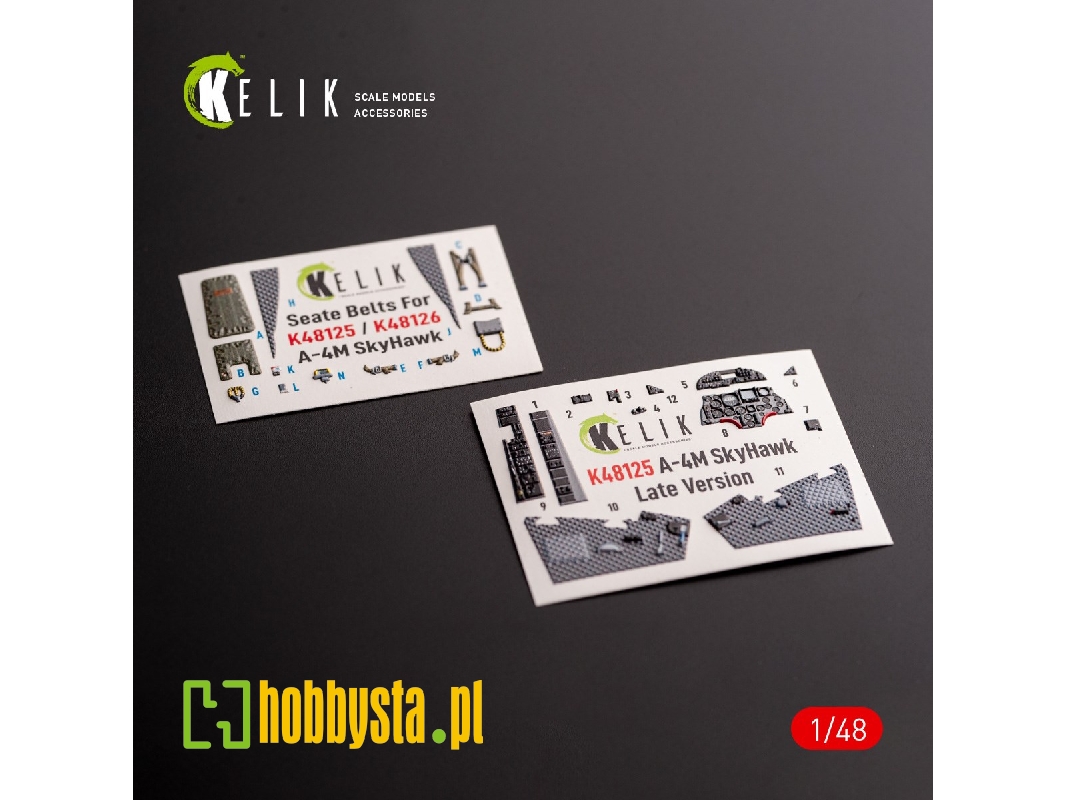 A-4m Late Production- Interior 3d Decals For Magic Factory Kit - zdjęcie 1 A-4m Late Production- Interior 3d Decals For Magic Factory Kit - zdjęcie 1